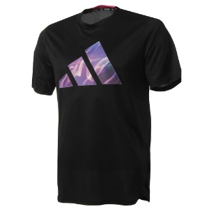 아디다스 디자인포무브먼트 히트 트레이닝 티셔츠(IB7919)